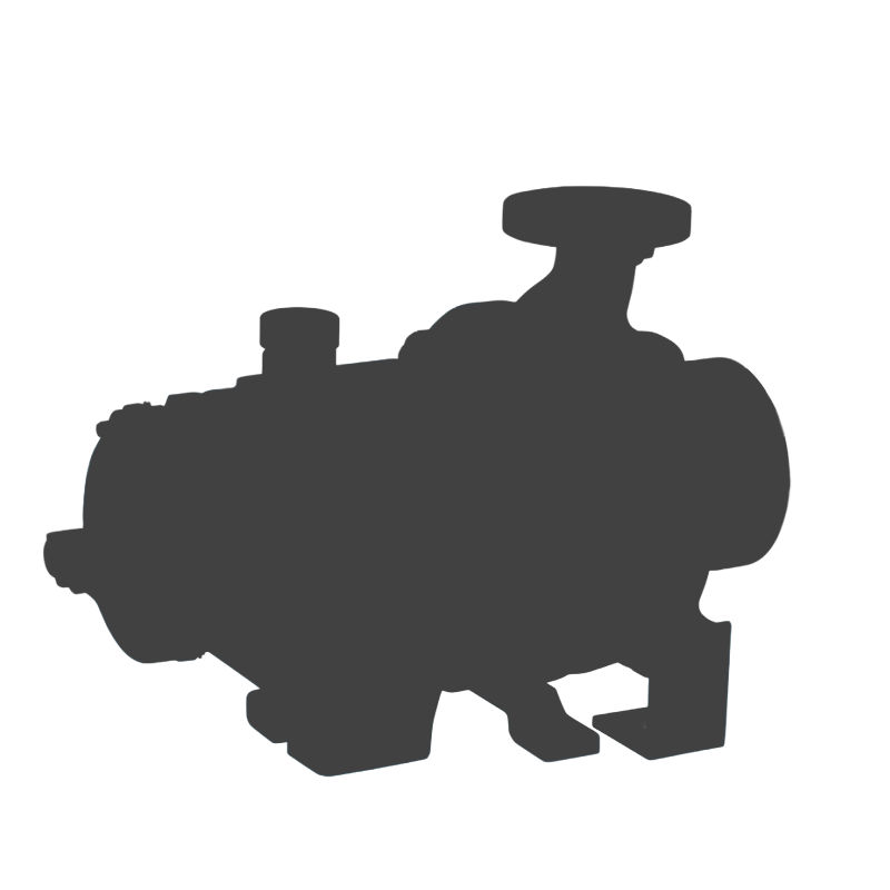 A grey image of a gear pump